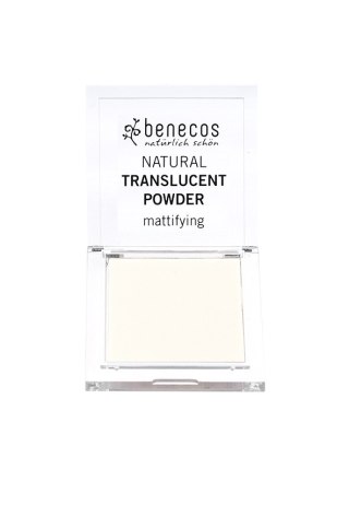 Benecos Natural Translucent Mattifying Powder naturalny transparentny puder matujący Mission Invisible 6.5g (P1)