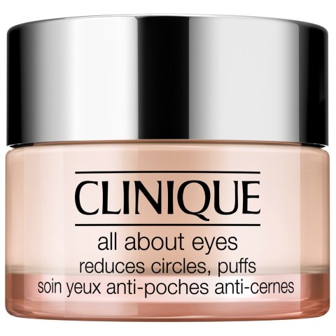 Clinique All About Eyes krem-żel redukujący sińce pod oczami opuchliznę oraz linie i drobne zmarszczki 15ml (P1)