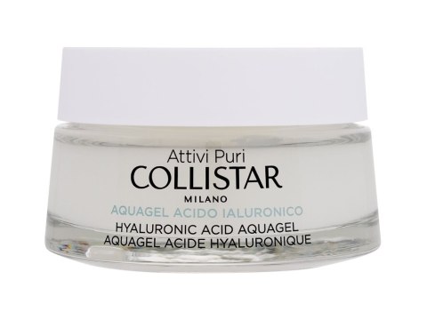 Collistar Pure Actives Hyaluronic Acid Aquagel Krem do twarzy na dzień Linie mimiczne i zmarszczki 50 ml (W) (P2)