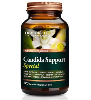 Doctor Life Candida Support Special zdrowa flora jelitowa suplement diety 120 kapsułek (P1)