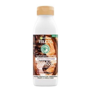 Garnier Fructis Cocoa Butter Hair Food wygładzająca odżywka do włosów puszących się i niesfornych 350ml (P1)