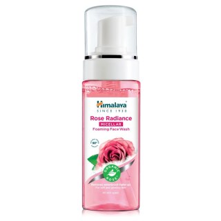 Himalaya Rozświetlająca micelarna pianka do mycia twarzy z organiczną różą 150ml (P1)