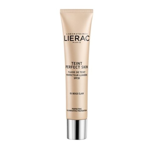 LIERAC Teint Perfect Skin SPF20 lekki podkład rozświetlający do twarzy 01 Beige Clair 30ml (P1)