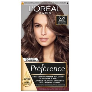 L'Oreal Paris Preference farba do włosów 6.21 Zurich (P1)