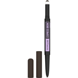 Maybelline Express Brow Satin Duo dwustronna kredka do brwi 05 Black Brown 0.71g (P1)