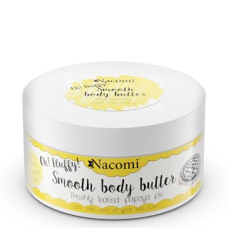 Nacomi Smooth Body Butter masło do ciała Świeże Ciasto Papaya 100g (P1)