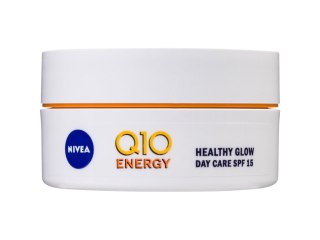 Nivea Q10 Energy Healthy Glow Day Care SPF15 Krem do twarzy na dzień Linie mimiczne i zmarszczki 50 ml (W) (P2)