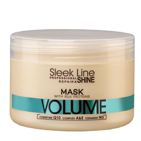 Stapiz Sleek Line Repair Volume Mask maska do włosów z jedwabiem zwiększająca objętość 250ml (P1)