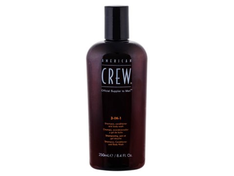 American Crew 3-IN-1 Szampon do włosów 250 ml (M) (P2)