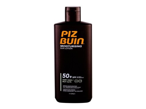 PIZ BUIN Moisturising Sun Lotion SPF50+ Preparat do opalania ciała Mleczko 200 ml (U) (P2)