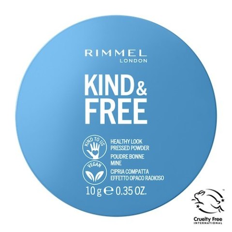 Rimmel Kind Free wegański puder prasowany 001 Translucent 10g (P1)