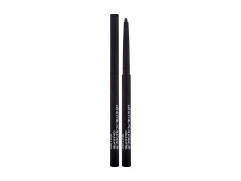 Wet n Wild Black Breakup Proof Waterproof Retractable Eyeliner Kredka do oczu Do temperowania 0,23 g (W) (P2)