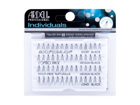 Ardell Black Individuals Duralash Knot-Free Naturals Combo Pack Sztuczne rzęsy 56 szt (W) (P2)