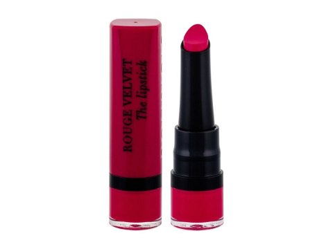 BOURJOIS Paris 09 Fuchsia Botté Rouge Velvet The Lipstick Pomadka Klasyczna 2,4 g (W) (P2)