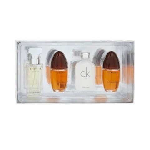 Calvin Klein Women Classic zestaw Eternity woda perfumowana spray 15ml + CK One woda toaletowa spray 15ml + Obssesion woda perfu