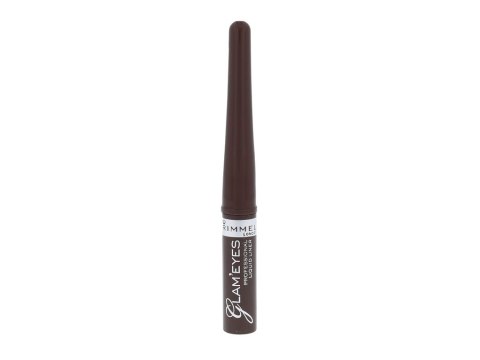 Rimmel London 002 Brown Velvet Glam Eyes Eyeliner Płynny 3,5 ml (W) (P2)