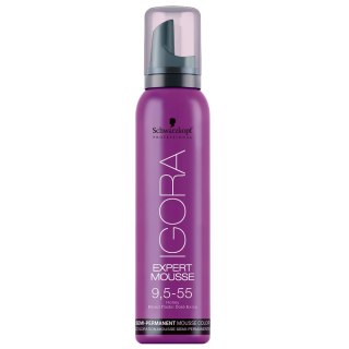 Schwarzkopf Professional Igora Expert Mousse koloryzująca pianka do włosów 9.5-55 Miodowy 100ml (P1)