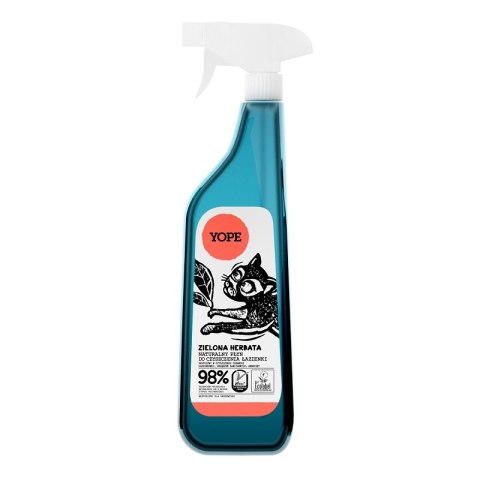 Yope Naturalny płyn do czyszczenia łazienki Zielona Herbata 750ml (P1)