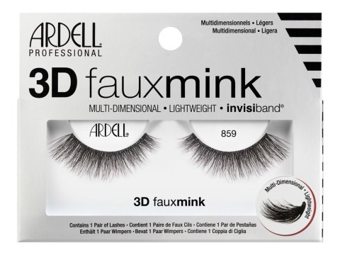 Ardell Black 3D Faux Mink 859 Sztuczne rzęsy 1 szt (W) (P2)