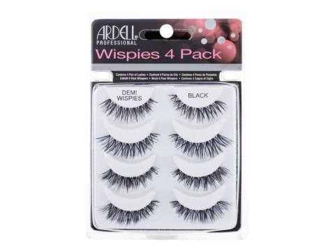 Ardell Black Wispies Demi Wispies Sztuczne rzęsy 4 szt (W) (P2)