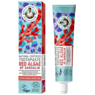 Bania Agafii Natural Toothpaste naturalna pasta do zębów Czerwona Alga z Sachalinu 85g (P1)