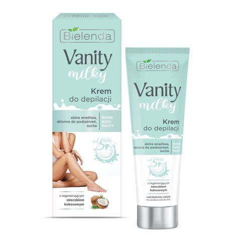 Bielenda Vanity Milky krem do depilacji z mleczkiem kokosowym 100ml (P1)