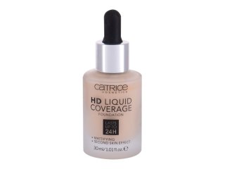 Catrice 002 Porcelain Beige HD Liquid Coverage 24H Podkład Bez ochrony SPF 30 ml (W) (P2)