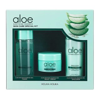 HOLIKA HOLIKA Aloe Soothing Essence Skin Care Special Kit zestaw kosmetyków do pielęgnacji twarzy (P1)