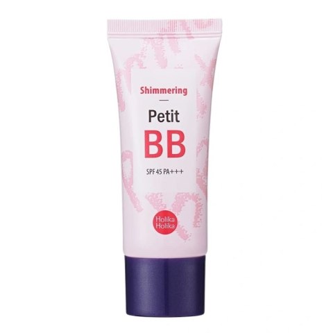 HOLIKA HOLIKA Shimmering Petit BB Cream SPF45 rozświetlający krem BB do twarzy 30ml (P1)