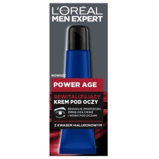 L'Oreal Paris Men Expert Power Age rewitalizujący krem pod oczy 15ml (P1)