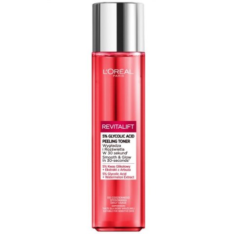 L'Oreal Paris Revitalift złuszczający tonik z kwasem glikolowym 180ml (P1)