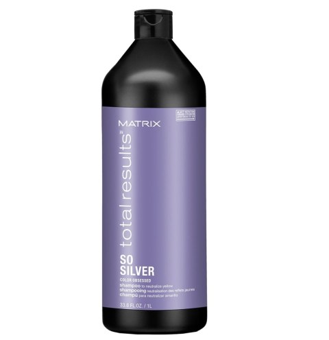 Matrix Total Results So Silver Color Obsessed Shampoo szampon neutralizujący żółte odcienie 1000ml (P1)