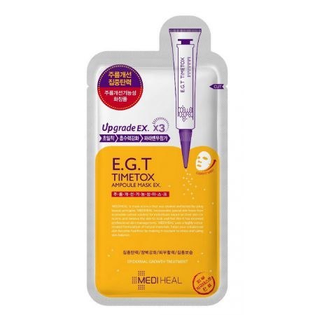 Mediheal E.G.T Timetox Ampoule Mask EX przeciwzmarszczkowa maska-ampułka do twarzy 25ml (P1)