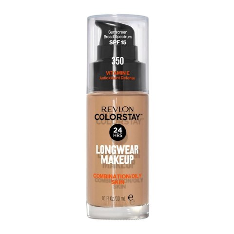 Revlon ColorStay Makeup for Combination/Oily Skin SPF15 podkład do cery mieszanej i tłustej 350 Rich Tan 30ml (P1)