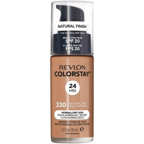 Revlon ColorStay Makeup for Normal/Dry Skin SPF20 podkład do cery normalnej i suchej 330 Natural Tan 30ml (P1)