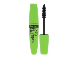 Rimmel London 001 Black Scandal Eyes Flex Lycra Tusz do rzęs Dodający objętości 12 ml (W) (P2)