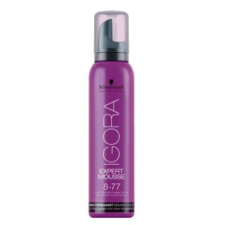 Schwarzkopf Professional Igora Expert Mousse koloryzująca pianka do włosów 8-77 Lekki Miedziany Blond 100ml (P1)