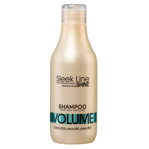 Stapiz Sleek Line Repair Volume Shampoo szampon do włosów z jedwabiem zwiększający objętość 300ml (P1)