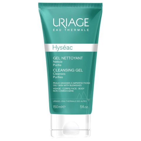 URIAGE Hyseac Cleansing Gel oczyszczający żel do mycia twarzy i ciała 150ml (P1)