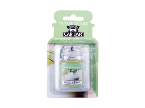 Yankee Candle Vanilla Lime Car Jar Zapach samochodowy 1 szt (U) (P2)