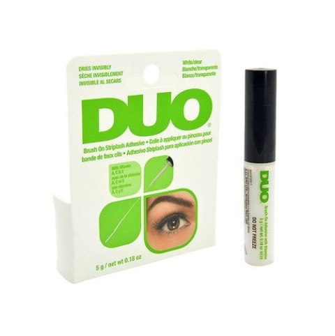 Ardell Duo Brush On Striplash Adhesive klej do rzęs z pędzelkiem Clear 5g (P1)