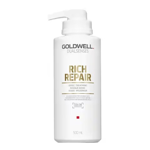 Goldwell Dualsenses Rich Repair 60sec Treatment kuracja do włosów zniszczonych 500ml (P1)