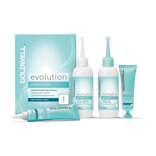 Goldwell Evolution Neutral Wave Typ 1 zestaw do ondulacji lotion bazowy 60ml + lotion aktywujący 20ml + utrwalacz 100ml + kuracj