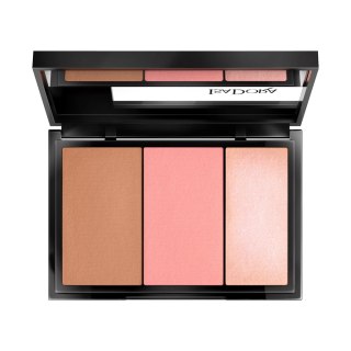 Isadora Face Sculptor 3-in-1 Palette paleta modelująca 62 Cool Pink 12g (P1)