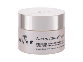 NUXE Nuxuriance Gold Nutri-Fortifying Oil-Cream Krem do twarzy na dzień Linie mimiczne i zmarszczki 50 ml (W) (P2)