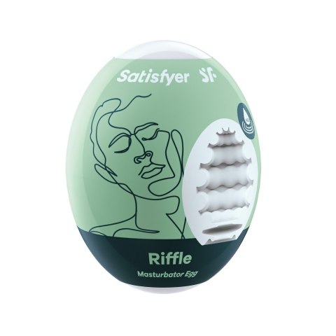 Satisfyer Masturbator Egg masturbator w kształcie jajka Riffle (P1)