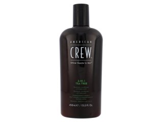 American Crew 3-IN-1 Tea Tree Szampon do włosów 450 ml (M) (P2)