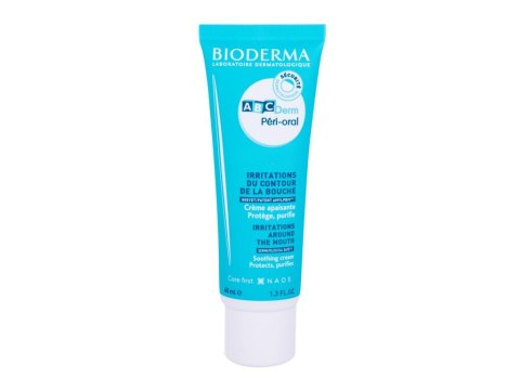 BIODERMA ABCDerm Péri-Oral Krem do twarzy na dzień Wszystkie rodzaje cery 40 ml (K) (P2)