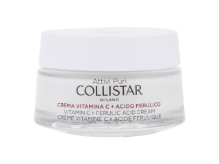 Collistar Pure Actives Vitamin C + Ferulic Acid Cream Krem do twarzy na dzień Rozświetlenie 50 ml (W) (P2)