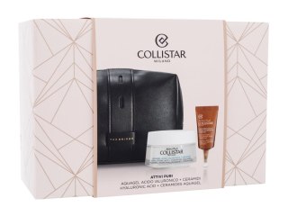 Collistar Żel do twarzy 50 ml + krem pod oczy 5 ml + kosmetyczka Pure Actives Set Żel do twarzy TAK 50 ml (W) (P2)